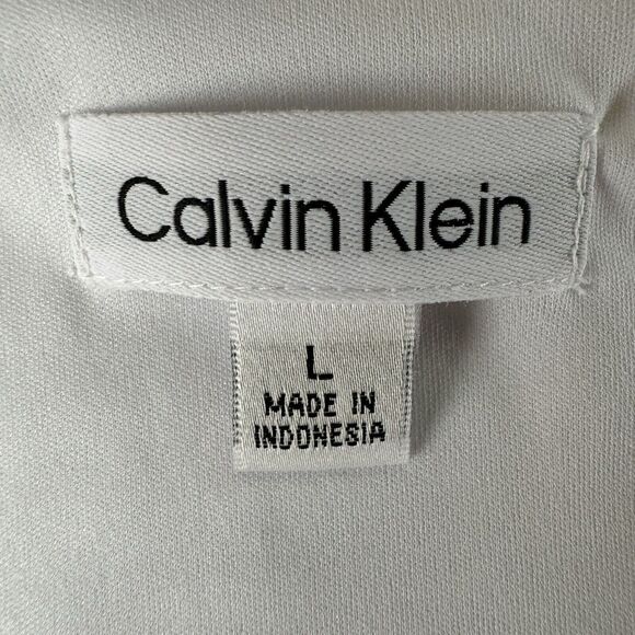 Calvin Klein Scoop Neck Tank Embellished Top Large - Picture 3 of 14